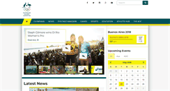 Desktop Screenshot of corporate.olympics.com.au